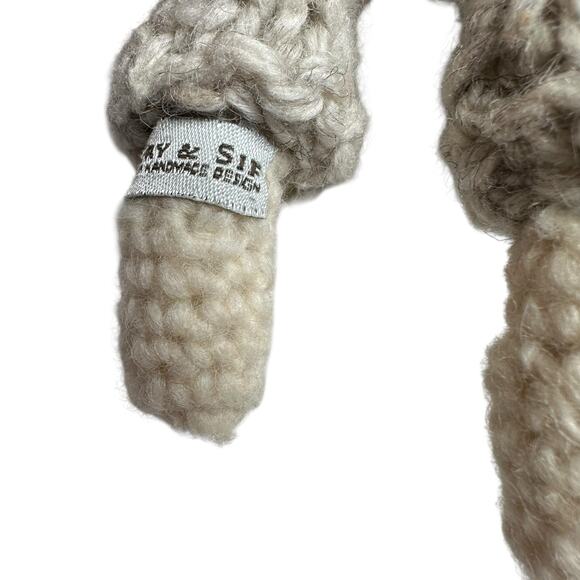 EN GRY & SIF Gry and Sif Crochet Knit Bunny Rabbit Fair Trade Scandinavian - Picture 6 of 7